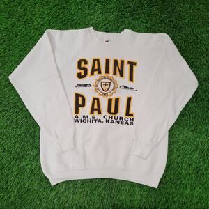 Vintage Saint-Paul AME Church Sweatshirt Womens XL 22x24 USA